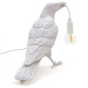 Seletti Bird Lamp White Waiting